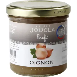 Confit d'Oignons - Maison Jougla 165g : Confit d'Oignons - Maison Jougla L'accompagnement idéal pour vos toast. Pot 165g